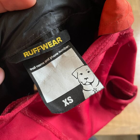Ruffwear Powder Hound Dog Jacket - Red, XSmall - Picture 3 of 3